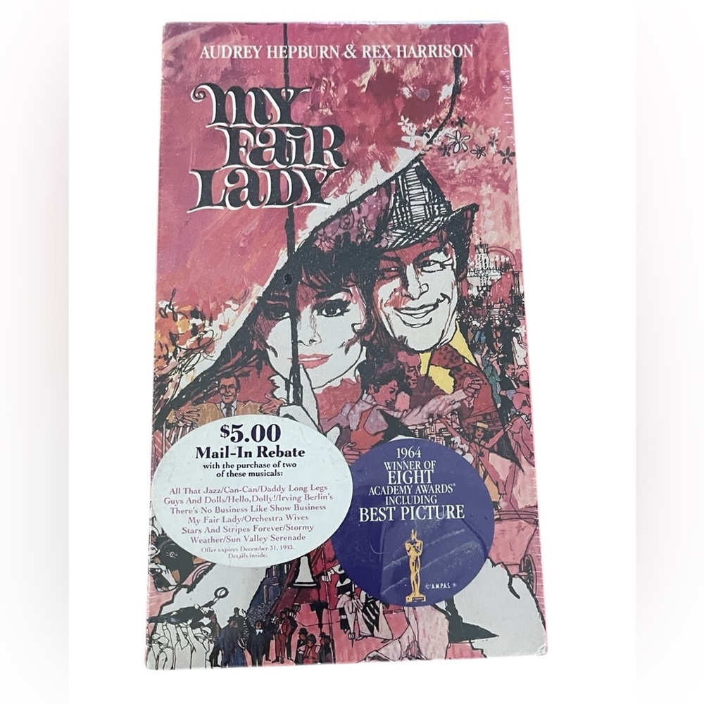 My Fair Lady VHS Tape New Factory Sealed